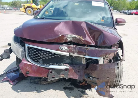 2016 Kia Sedona Lx z USA, uszkodzony, nr VIN KNDMB5C16G6211594